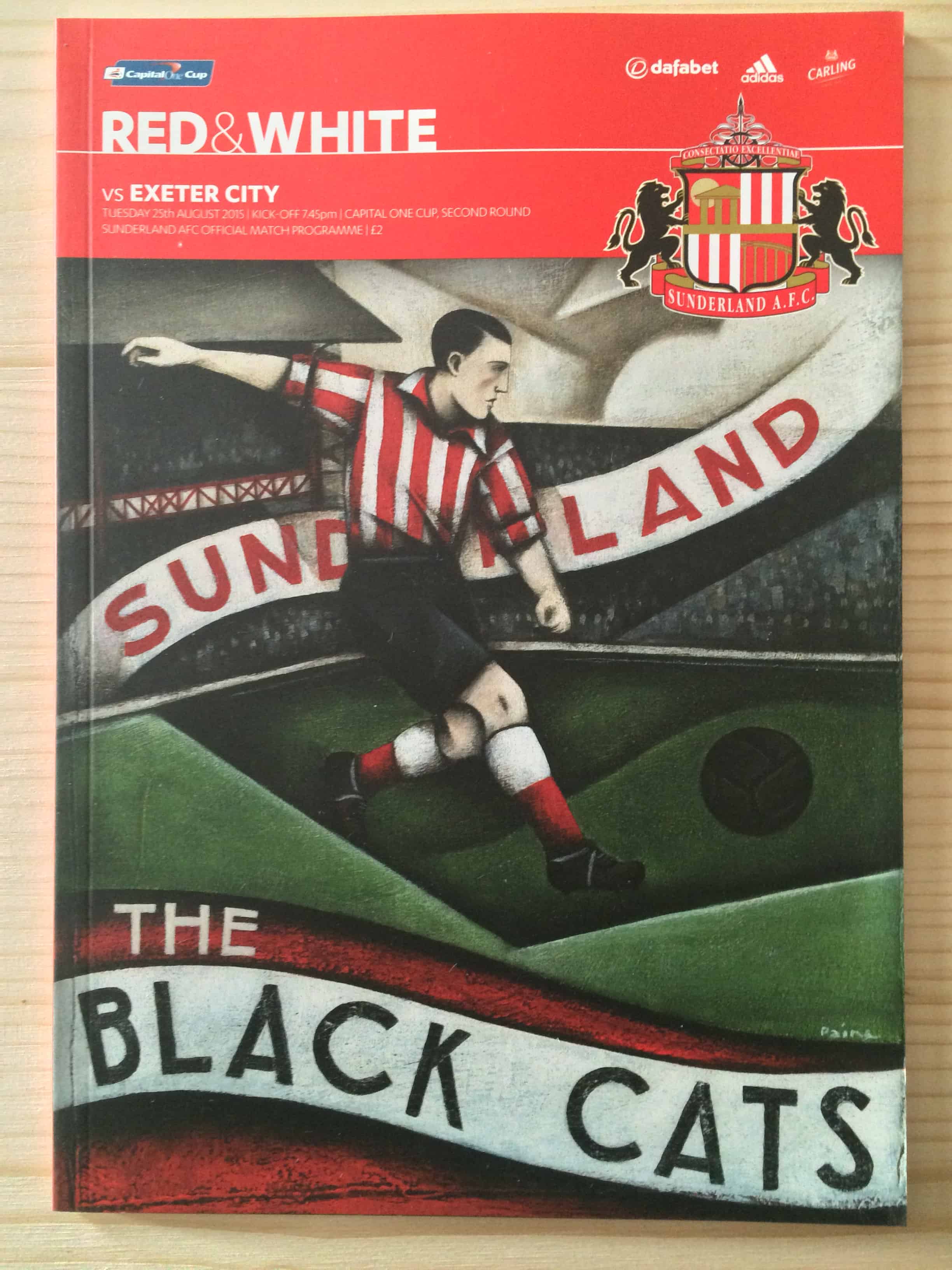 Sunderland FC v Exeter City FC